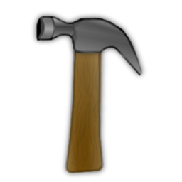 256x256 Hammer Clipart Vector Clip Art Free Design Image