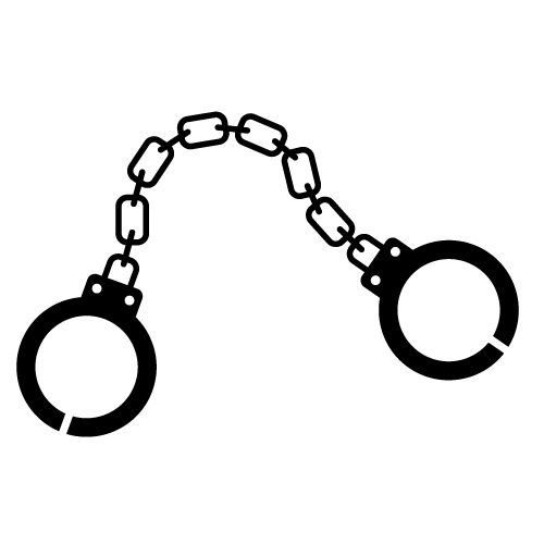 500x500 Handcuffs Clipart