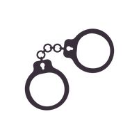 200x200 Handcuffs Vector Image