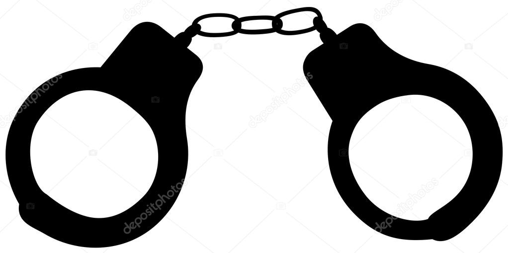 1022x510 Handcuffs Silhouette Stock Vector Yyordanov