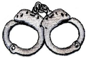 300x207 Cartoon Handcuffs Clipart