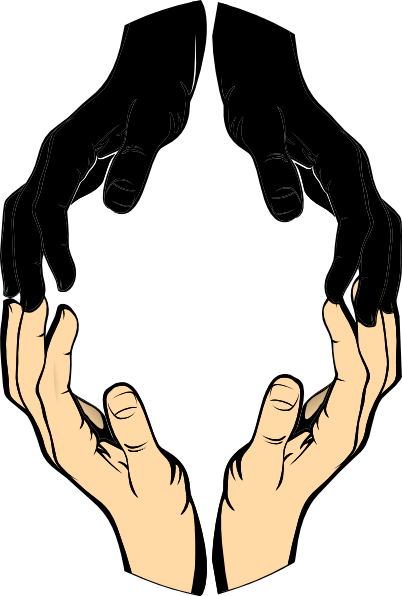 402x596 Symbol Helping Hands Clipart