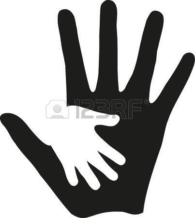 403x450 Baby Hands Clipart