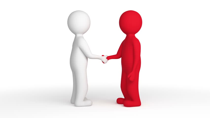 852x480 Two People Shaking Hands Stock Footage Video 1340083 Shutterstock