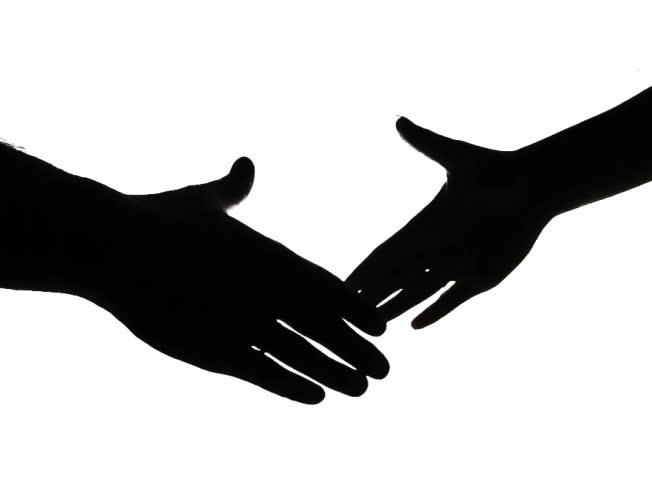 652x480 Animated Handshake On An Alpha Matte Stock Footage Video 11069702