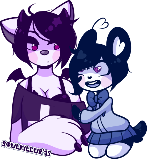 500x542 Hearts And Stars By Soulkillur