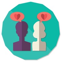 200x200 Silhouette Silhouettes Love Emotion Emotions Couple Couples Lovely