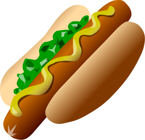 500x485 Free Hot Dog Clipart, 1 Page Of Public Domain Clip Art