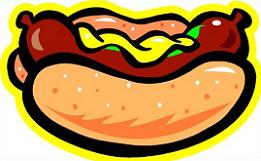 261x161 Free Hot Dog Clipart