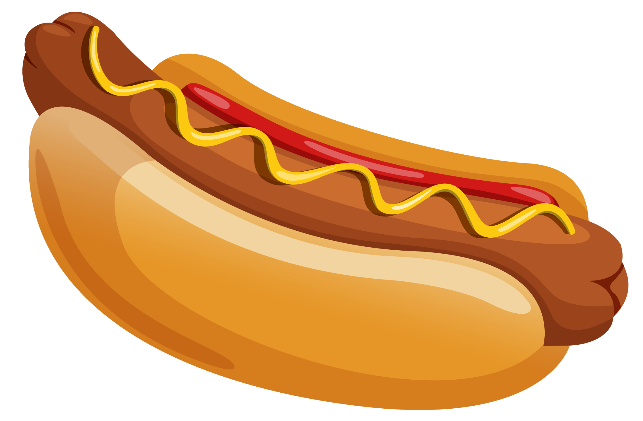 2132x1396 Free Clipart Of Hotdog