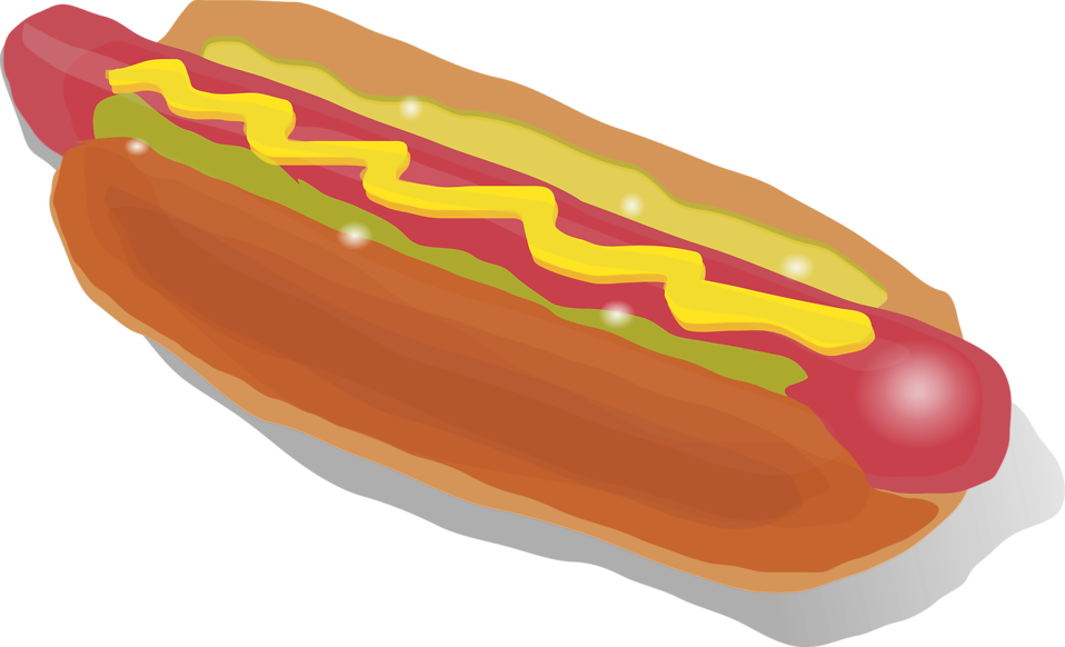 958x582 Hot Dog Illustration