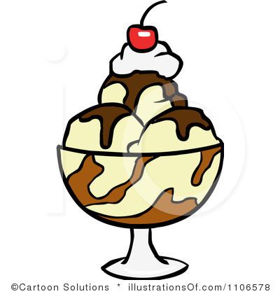 400x420 Ice Cream Sundae Clipart Clipart Panda