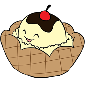300x300 Limited Mini Ice Cream Sundae An Adorable Fuzzy Plush To Snurfle