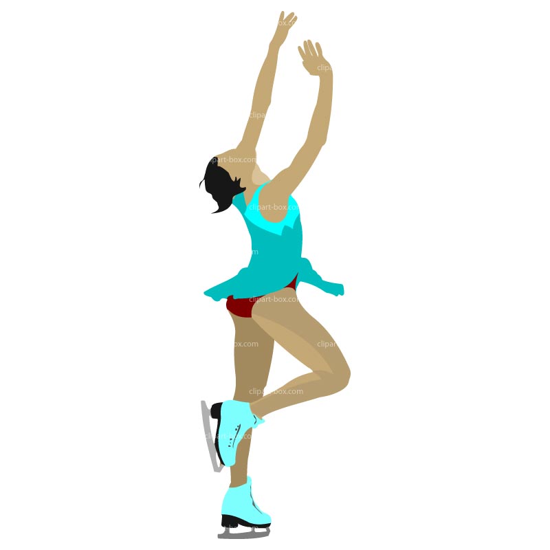 800x800 Figure Skater Cliparts