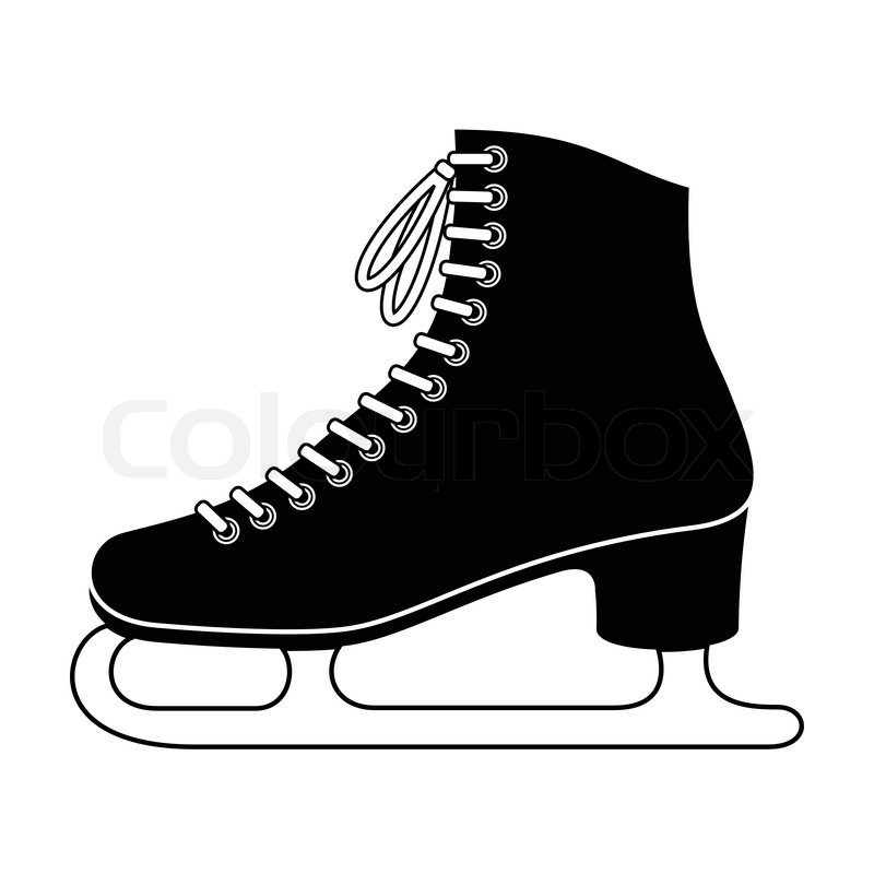 800x800 Ice Skate Stock Vector Colourbox