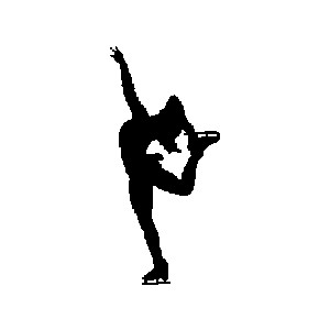 300x300 Figure Skating Clipart