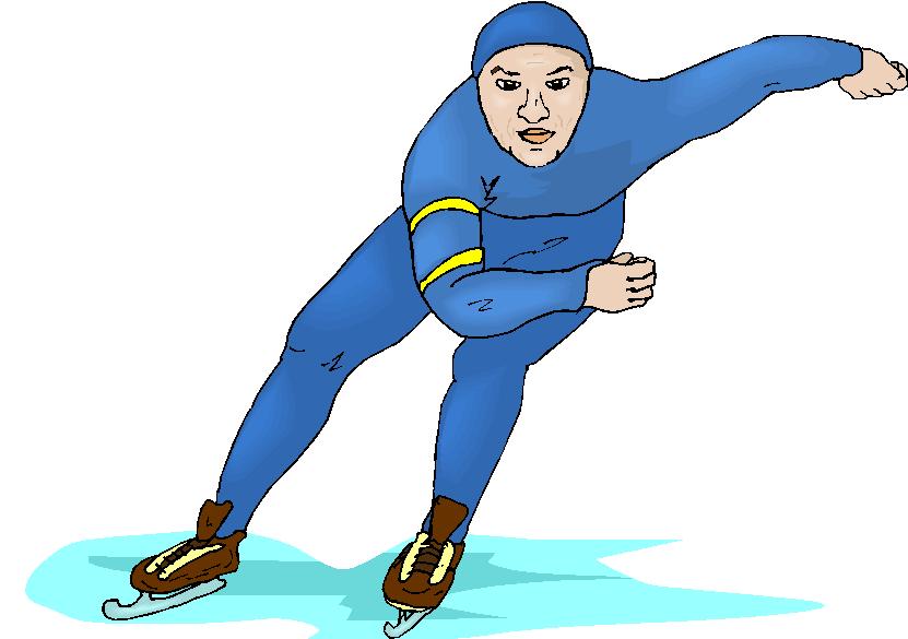 831x585 Ice Skating Free Clipart