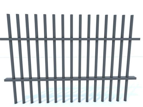 474x355 Prison Bars 3d Model