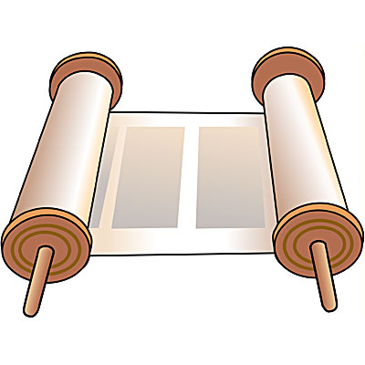 400x400 The Jewish Clipart Database Torah Study