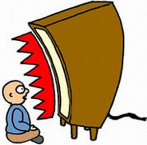 300x295 How Watching Tv And Adult Media Affects Children's Health