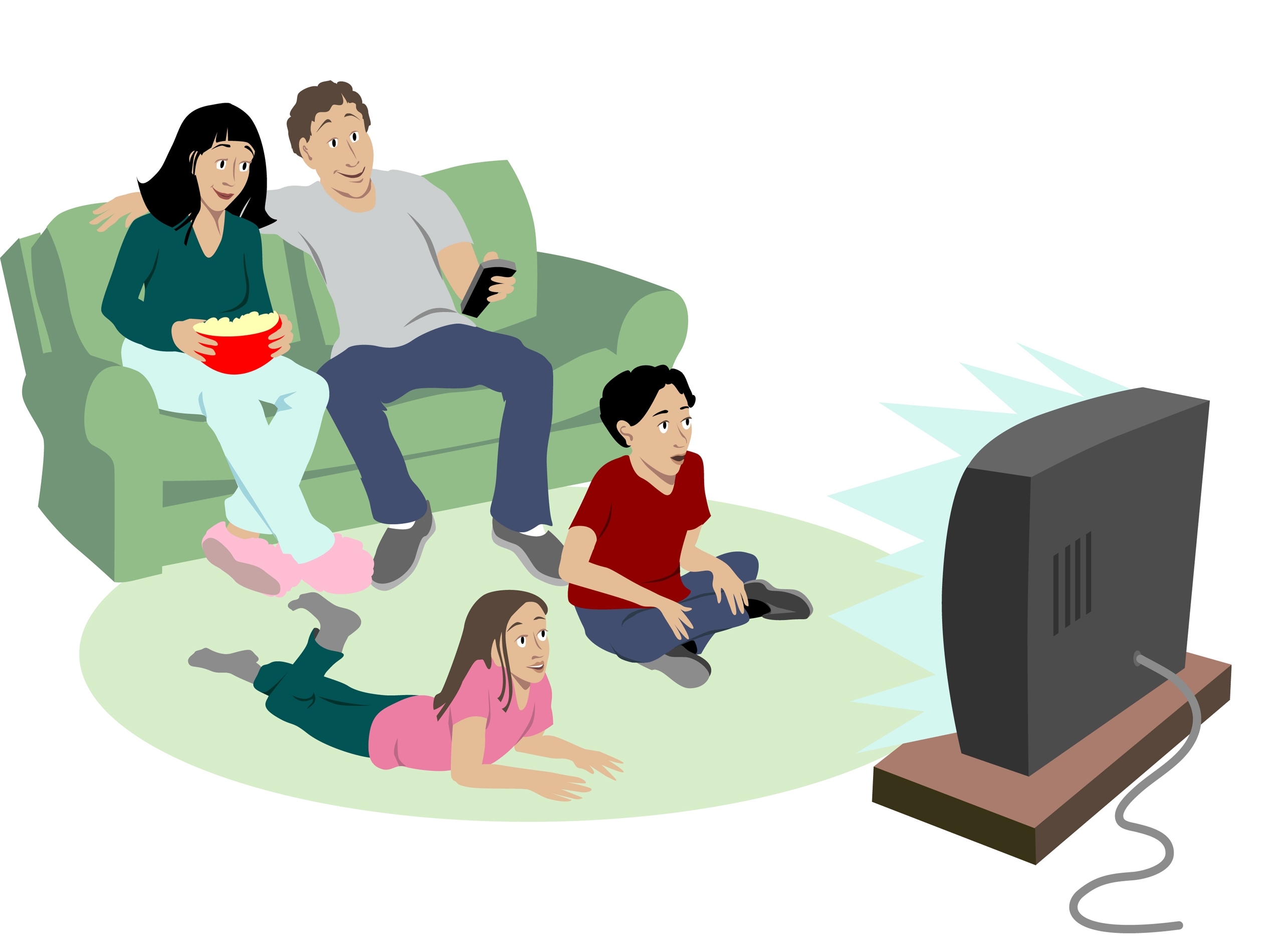 2532x1899 Watch Tv Clipart Cliparts