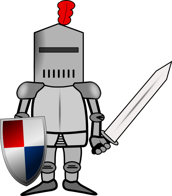 555x632 Knights Clipart