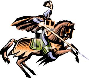 300x263 Charger Knights Clipart