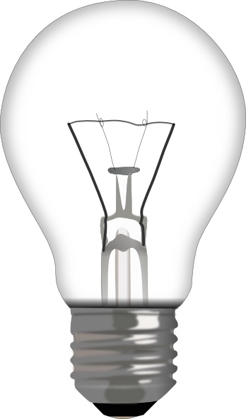 348x593 Light Bulb Clip Art Free Vector In Open Office Drawing Svg ( Svg