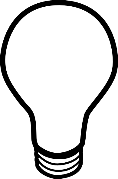 390x592 Light Bulb Clip Art