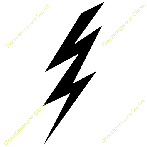 500x500 Lightning Bolt Silhouette Lightning Bolt Clipart, Explore Pictures