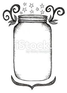 236x327 Firefly Mason Jar Clipart
