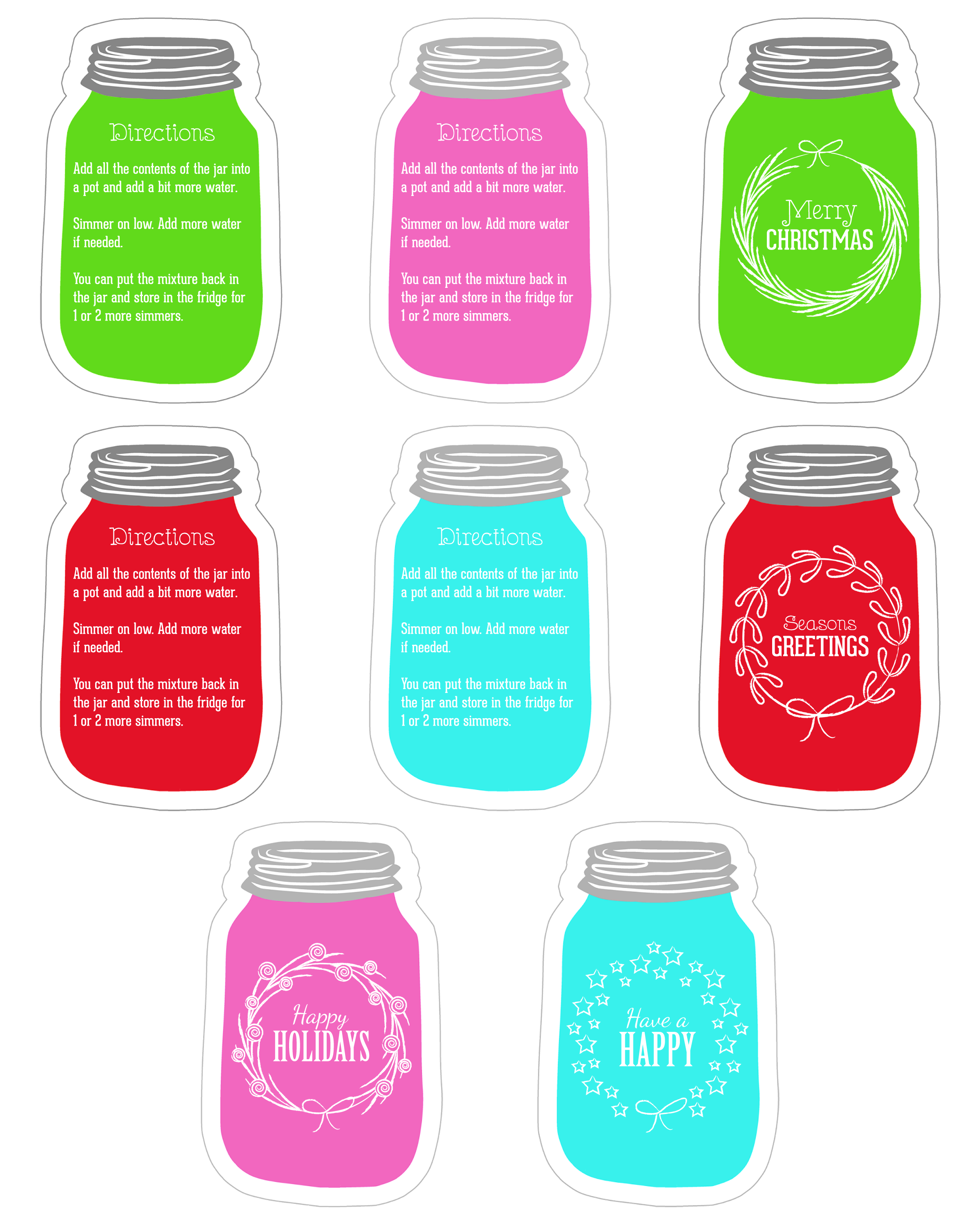 2400x3000 Mason Jar Gift Diy Simmering Pot Diy Amp Candle Diy With Free