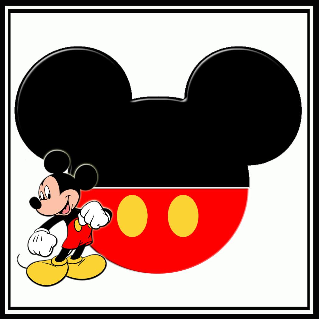 1024x1024 Mickey Mouse Black Face