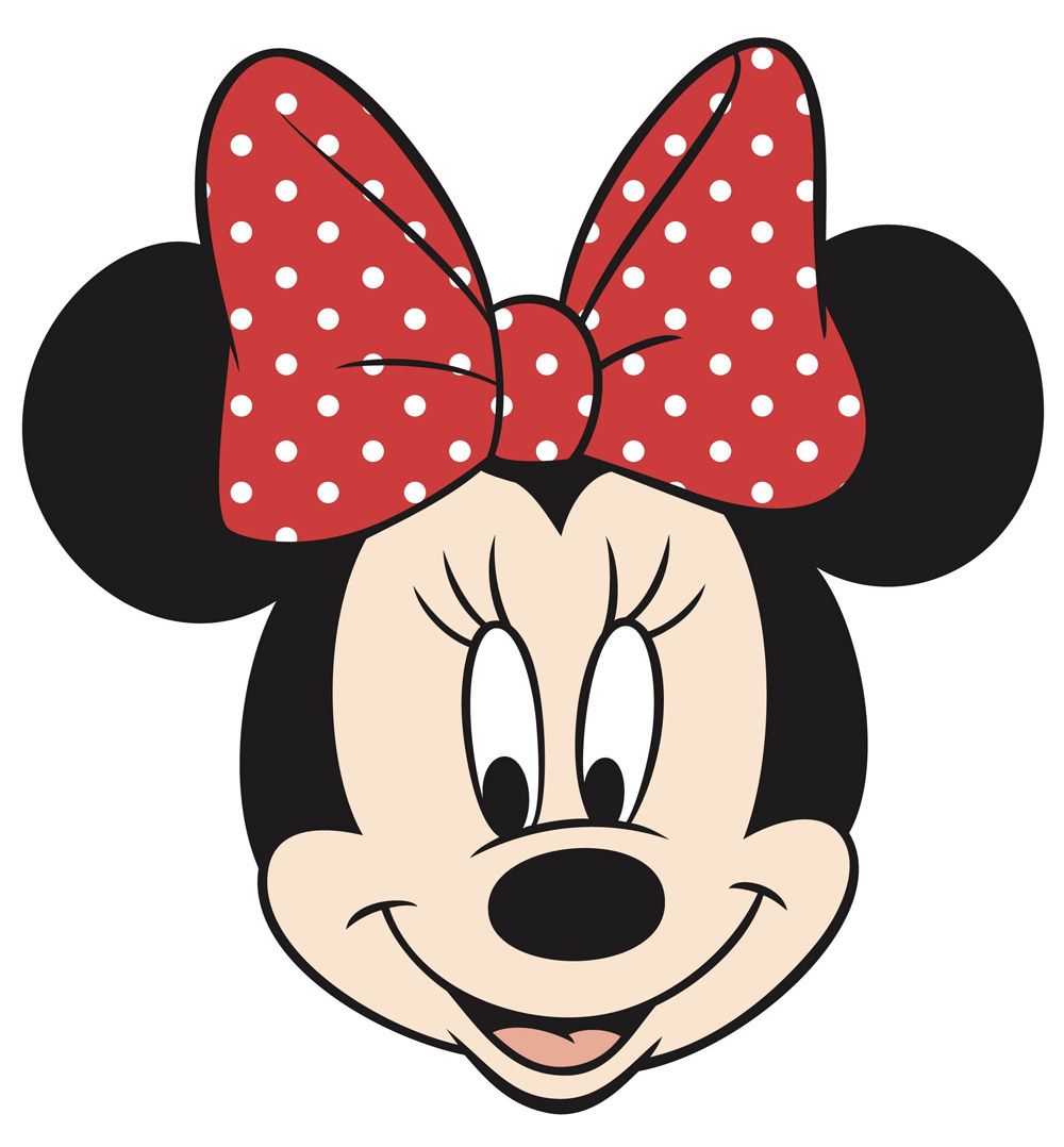 1000x1078 Minnie Mouse Face Printable Disneyland Minnie
