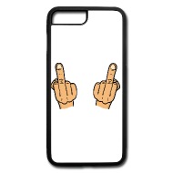 190x190 Double Fuck Two Middle Fingers Tote Bag Spreadshirt