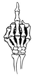 148x296 A Man Giving A Middle Finger Middle Fingers