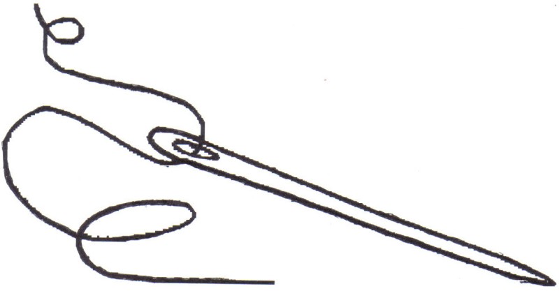 800x417 Needless Clipart Needle And Thread