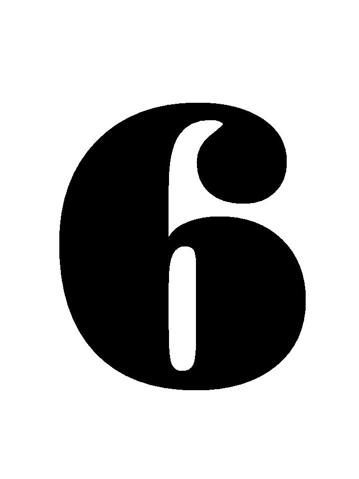 720x960 Race Number 6