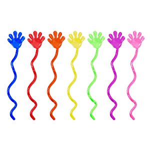 300x300 Vinyl Glitter Mini Sticky Hands Toys For Children