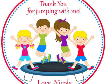 340x270 Trampoline Party Etsy