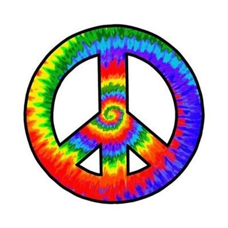 460x460 Peace Sign Clipart Tye Dye