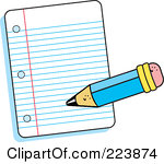 150x150 Pencil And Paper Clip Art Clipart Panda
