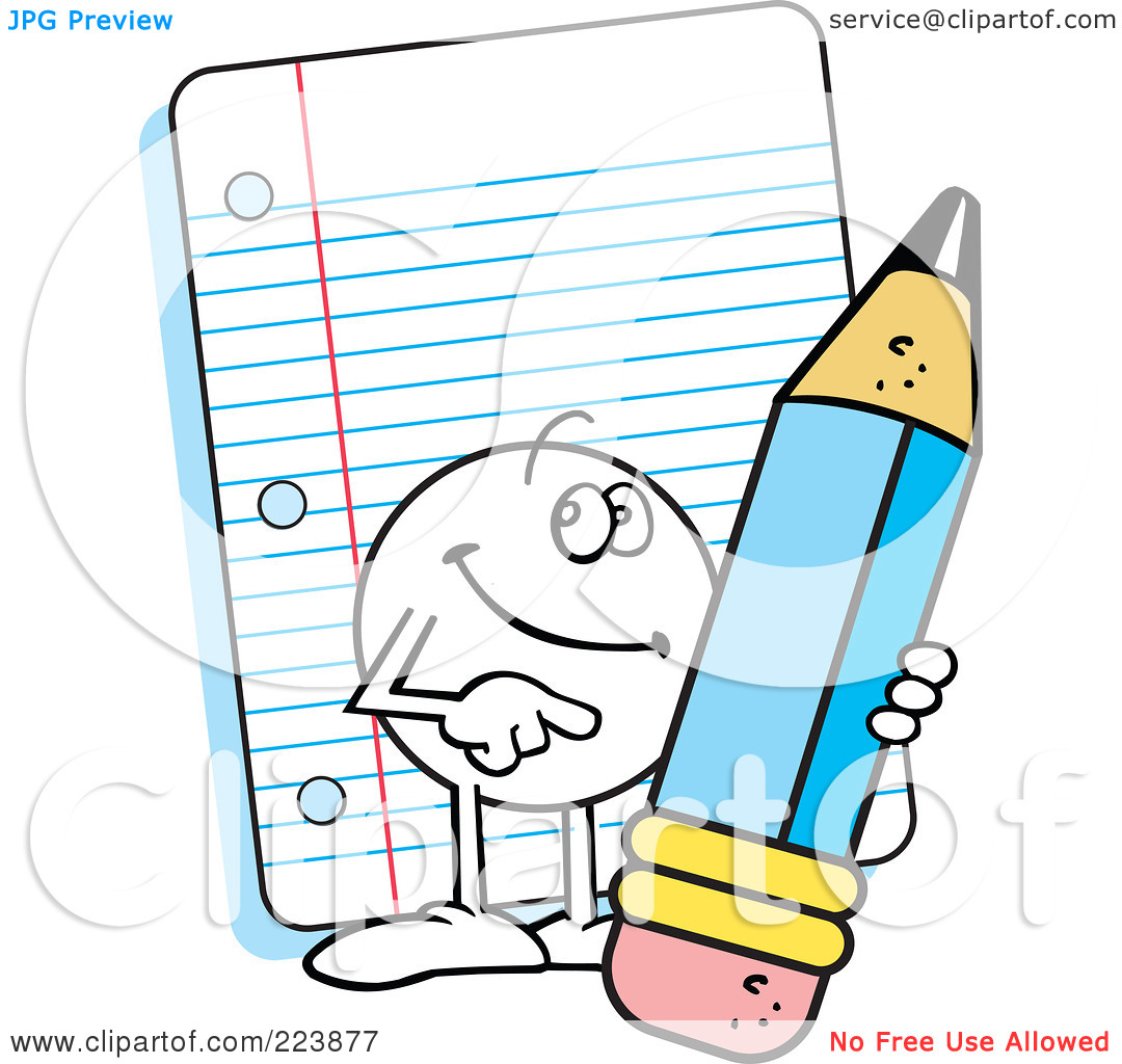 1080x1024 Pencil And Paper Clipart Black And White Clipart Panda