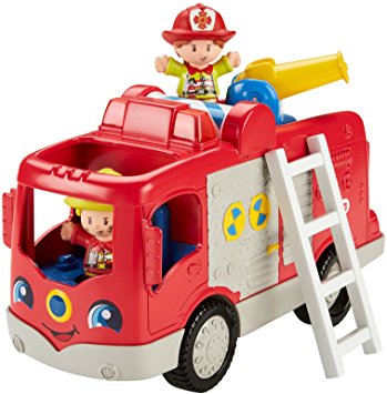 349x355 Fisher Price Little People, Helping Others Fire Truck