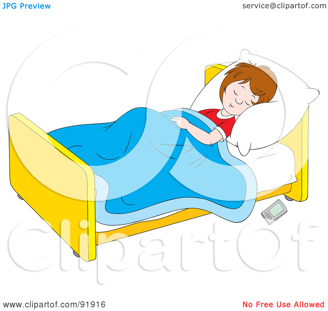 1080x1024 Bed Clipart Boy Sleeping