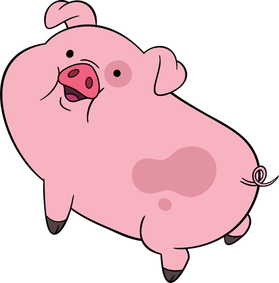 576x584 Pig Clipart Transparent