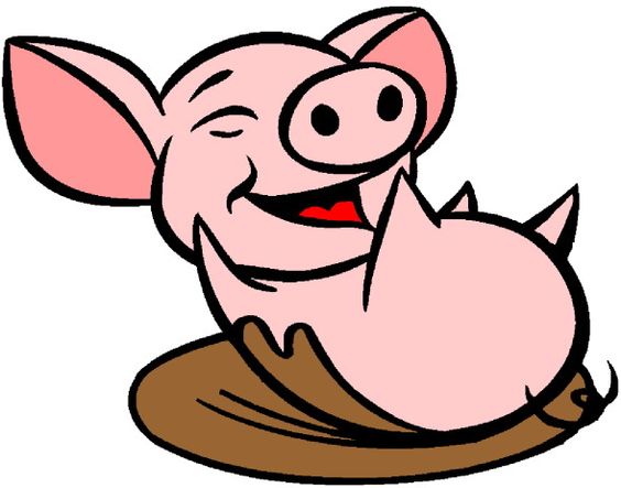 564x443 Clipart Pigs