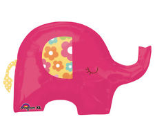 225x201 Baby Shower Pink Elephant Clipart