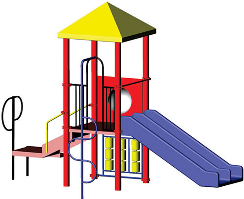498x407 Play Structure Minnie