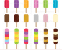 214x170 Ice Popsicles Clipart